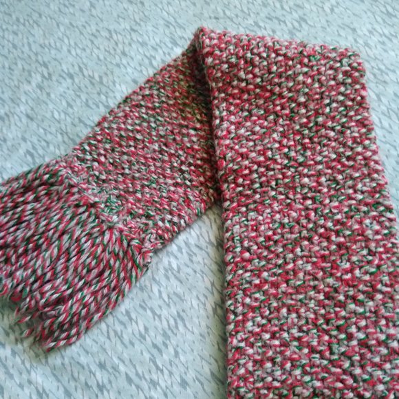 Handmade Crochet Holiday Scarf - Picture 8 of 9